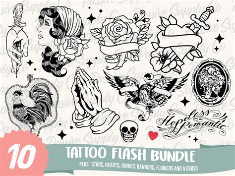 Unleash Your Inner Rebel with Our Arsenal of Tattoo SVG Designs!