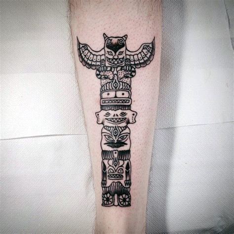 Tattoo Totem Pole