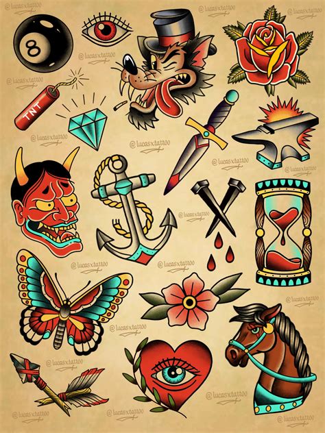 120+ Best American Traditional Tattoo Designs & Meanings