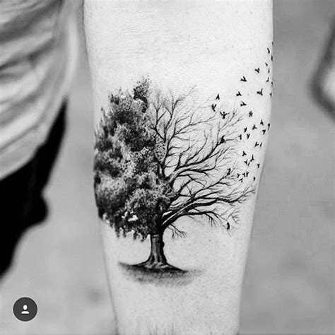 Tattoo Tree And Birds