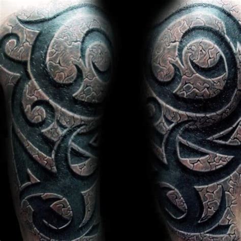 tribal 3d tattoo tattoos Pinterest 3d tattoos