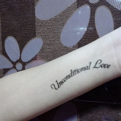 Tattoo Unconditional Love