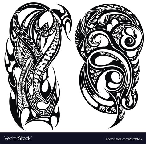 Tribal Tattoo Free Vector cdr Download 3axis.co