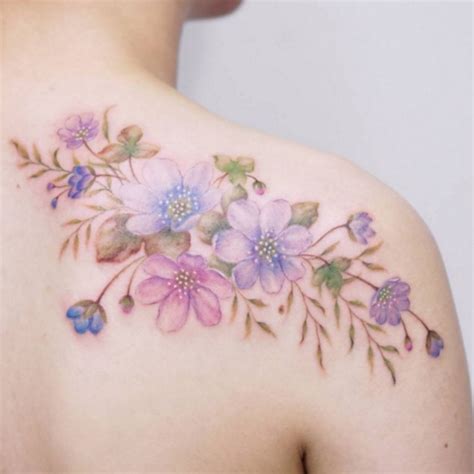 Tattoo Watercolor Flower