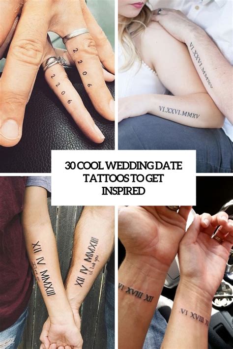 Tattoo Wedding Date
