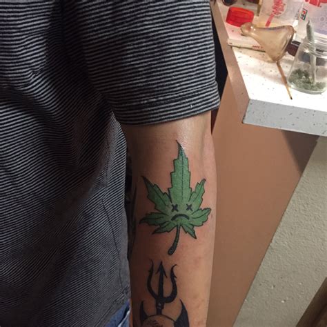 Tattoo Weed Plant