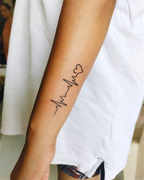Tattoo With Heartbeat
