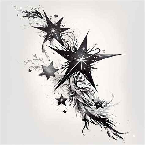 Tattoo With Stars Design