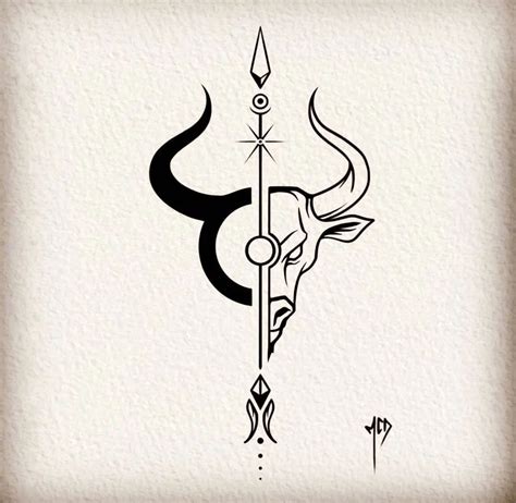 Tattoo Zodiac Sign Taurus