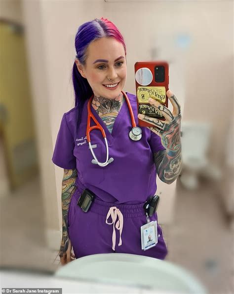 'The world's most tattooed doctor' Heavily inked woman