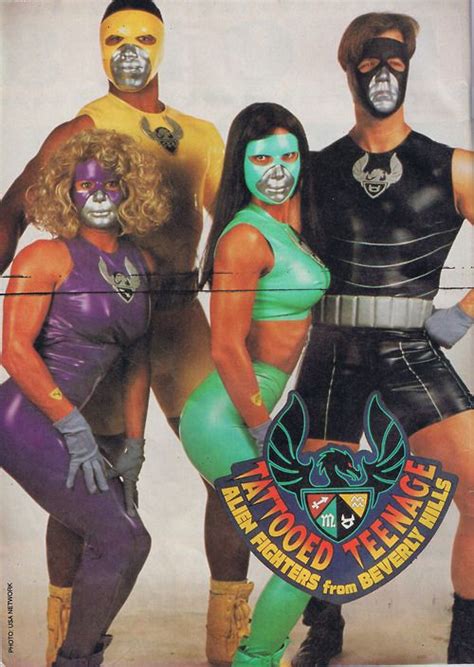 American Tokusatsu Shows Tattooed Teenage Alien Fighters