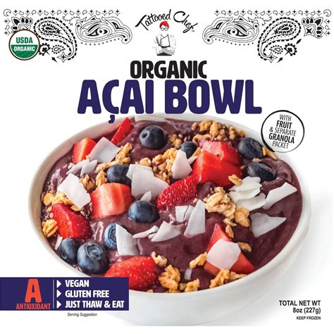 Tattooed Chef Acai Bowl