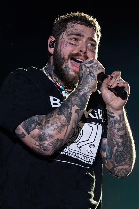 Tattooed Face Singer