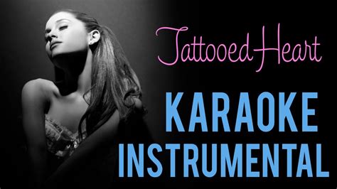 Ariana Grande Tattooed Heart Karaoke Super Tattoo