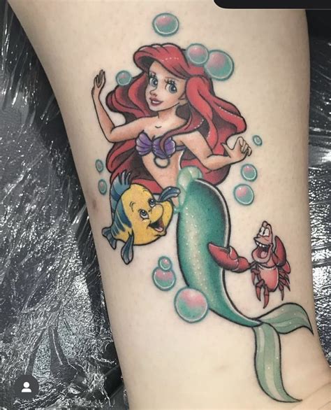 Tattooed Little Mermaid