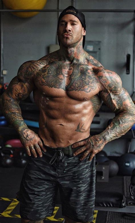 Tattooed Muscle Men