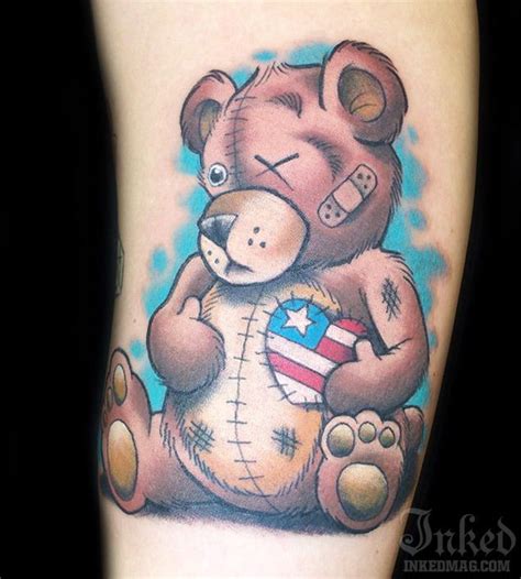 Tattooed Teddy Bear