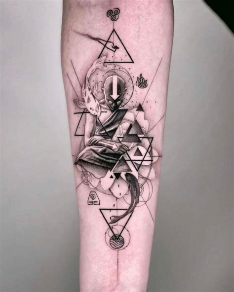 9 Creative Tattoo Designs Mixed with Painting, Digital