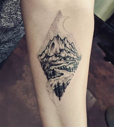 108 Mountain Tattoo Designs That Will Take You to the