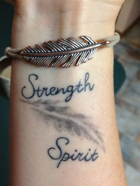 Strength tattoo on wrist Strength tattoo, Strength