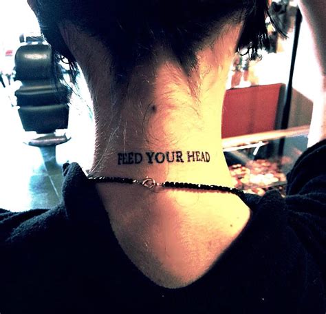 Tattoos About Eating Disorders