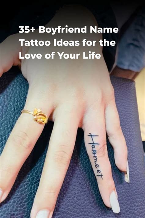 Tattoos Boyfriend Name Ideas