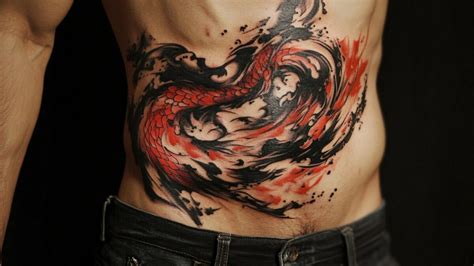 Tattoos For Guys Stomach