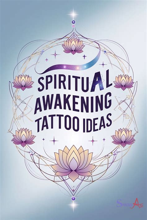 Tattoos For Spiritual Awakening