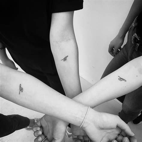 Tattoos For Three Friends