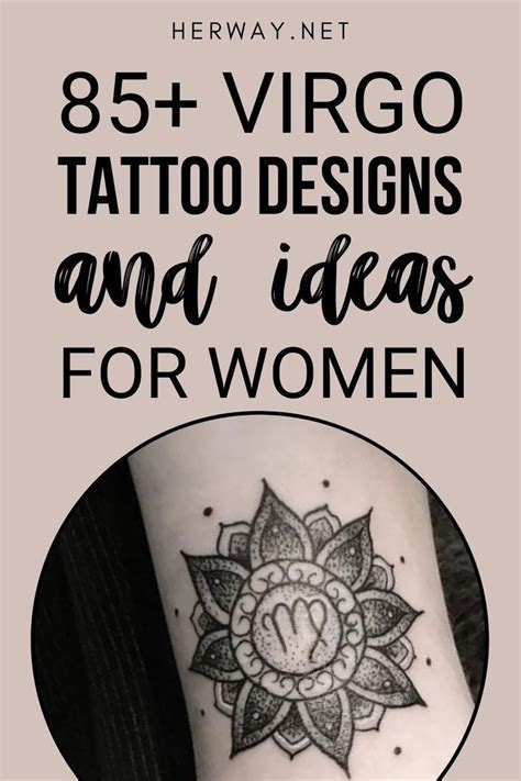 Tattoos For Virgo Woman