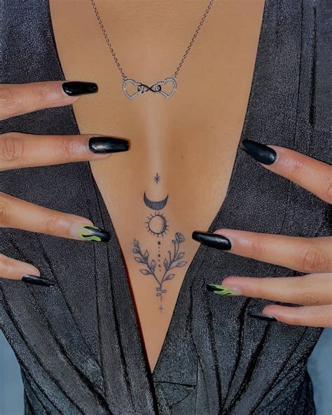 Tattoos For Women On Chest