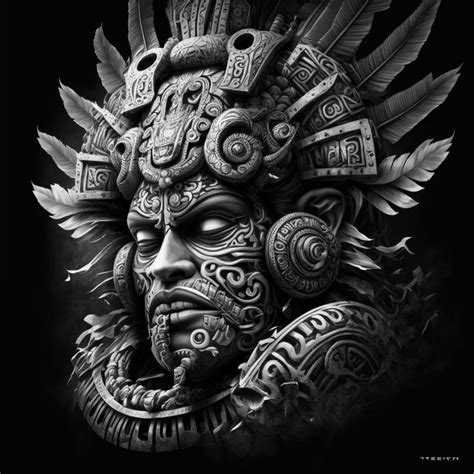 Tattoos Of Aztec Gods