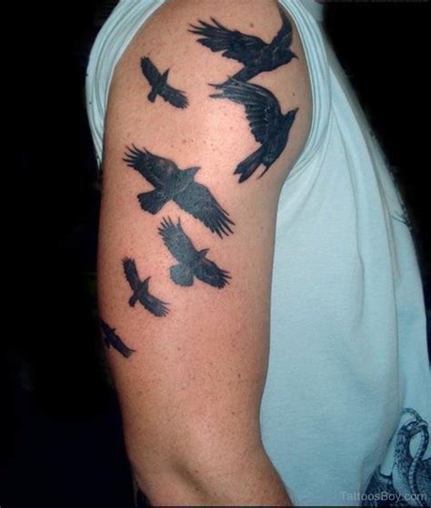 murder of crows. Tattoo done by john at bizarre ink 36
