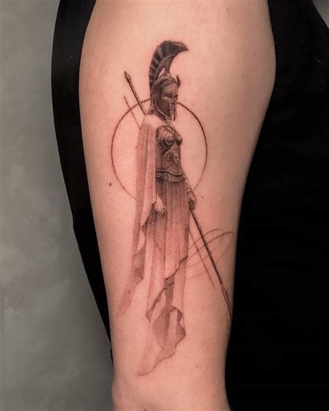 Tattoos Of Goddess Athena