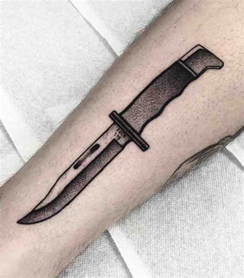 Tattoos Of Knives