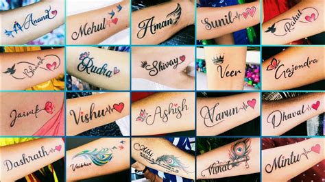 Tattoos Of Names On Hand