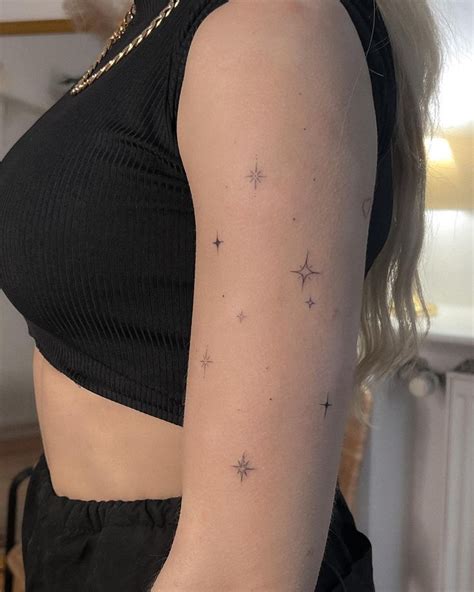 Tattoos Of Stars On Arm