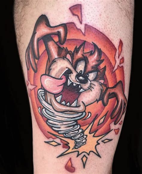 Tattoos Of Tasmanian Devil