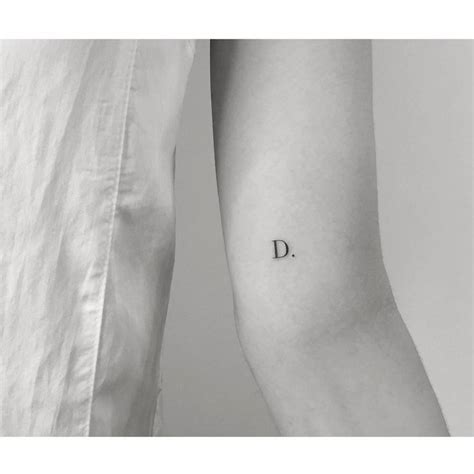 Tattoos Of The Letter D
