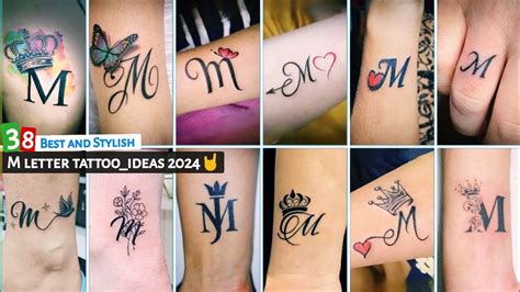 Tattoos Of The Letter M