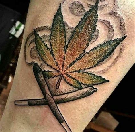 Tattoos Of Weed Plants
