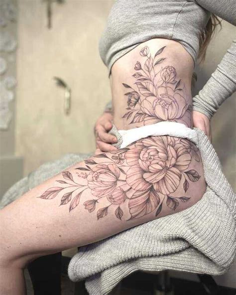 Tattoos On Side Hip