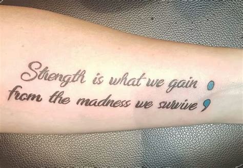Tattoos Resembling Strength