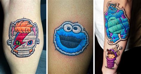 Tattoos That Look Like Patches