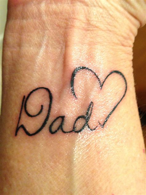 Tattoos With Dad