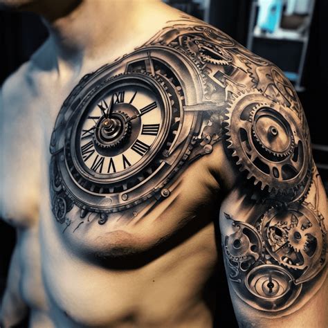 Tattoos With Time Clocks