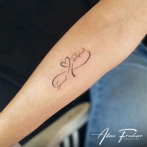 Tatuaje Infinito Con Nombres
