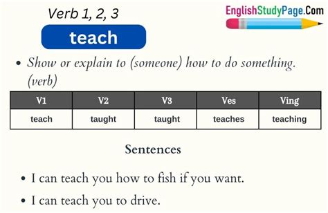 Taught Verb 3