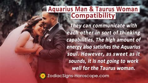 The Untold story of a Forbidden Love: Discover the Passionate Journey of a Taurus Man and Aquarius Woman