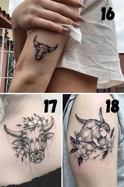 Taurus Tattoos For Men